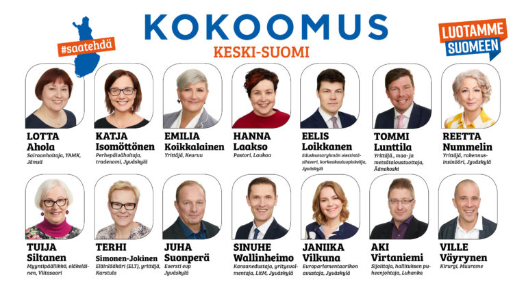 Ehdokkaita tavattavissa vielä viimeisinä kampanjapäivinä ja -tunteina!