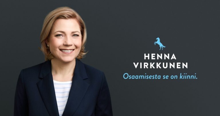 Henna Virkkunen jatkaa europarlamentissa