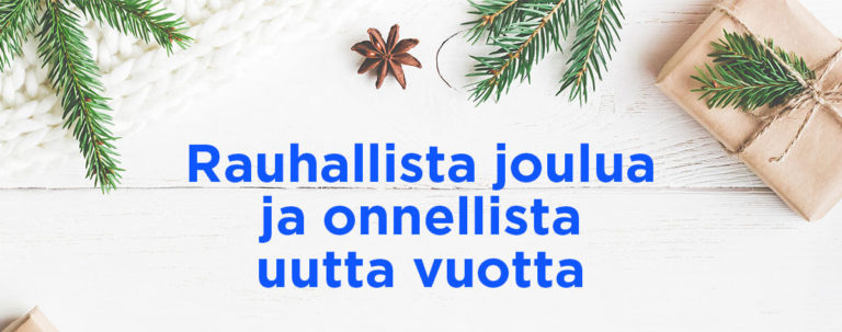 Hyvää joulua ja intoa kuntavaalivuoteen 2021