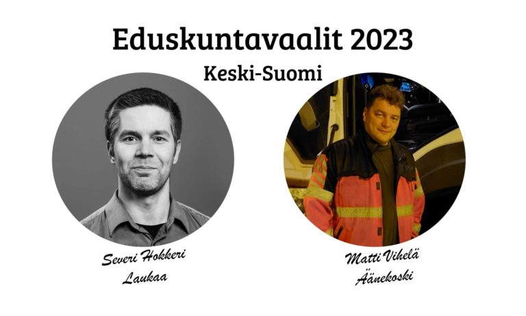 Kokoomus nimesi kaksi uutta eduskuntavaaliehdokasta Keski-Suomeen