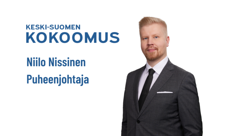 YTM Niilo Nissinen Keski-Suomen Kokoomuksen puheenjohtajaksi