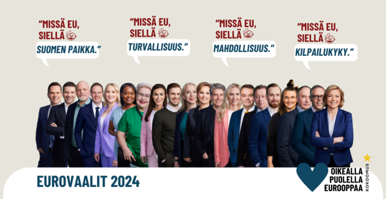 Eurovaaliehdokkaita tavattavissa