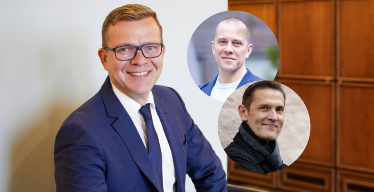 Pääministeri Petteri Orpo Keski-Suomessa