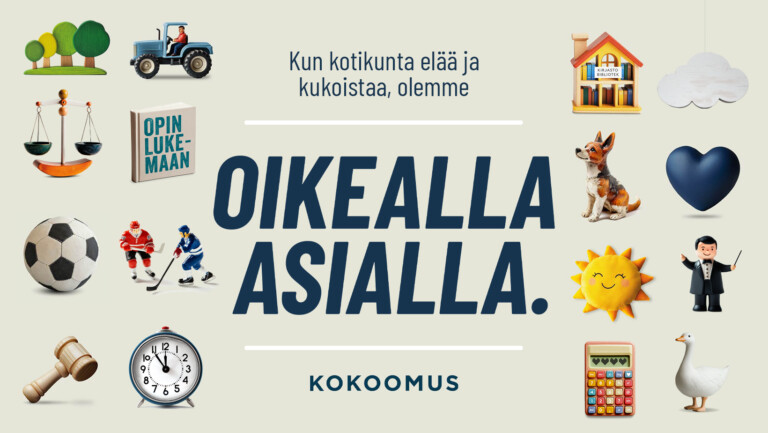 Kuntavaaliohjelma on julkaistu